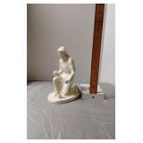 St. Francis ceramic sculpture