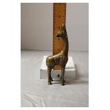Hand carved giraffe