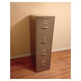 Four drawer filing cabinet