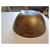 Chinese brass bowl