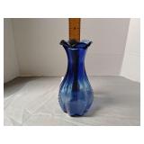 Cobalt blue bud vase