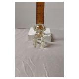 Federal glass dog candy container 1940s