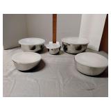 Stainless bowl set