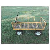 Large outdoor utility cart