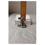 Pewter giraffe