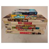 Assorted vintage board game lot