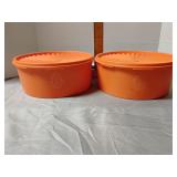 Tupperware storage containers