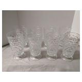 Indiana glass 'Whitehall' goblets