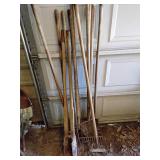 Assorted yard tool lot