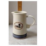 Epoch American decoy ceramic pitcher