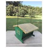 John Deere metal birdfeeder