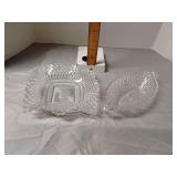 Cut glass plates