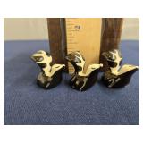 Hagen-Renaker skunk figurines (3)
