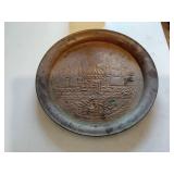 Taj Ma Hall metal plate
