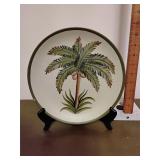 Decorative plate w/ stand