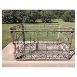 Sealtest metal milk crate