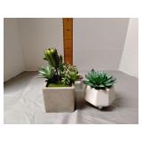 Artificial succulents