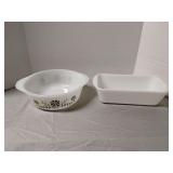 Glassbake casserole dishes