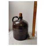 Stoneware crock jug