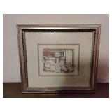 Framed wall decor 18' x 16'