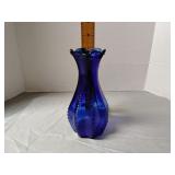 Cobalt blue bud vase