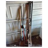 Assorted yard tool lot