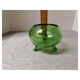 Viking Glass 'Flowerlite' rose bowl MCM