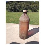 Clorox glass vintage bottle