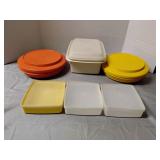 Tupperware storage containers