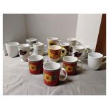 Coffee mug collection