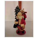 Wooden Santa figurine