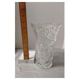 Lead crystal vase