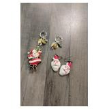 Christmas jewelry lot