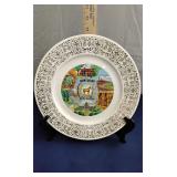 Kentucky 'The Blue Grass State' souvenir plate