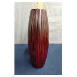 Wooden vase
