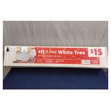 4' White Tree