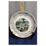 Mississippi souvenir plate 10' round