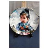 'In a Big land' the proud nation collectors plate