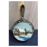 Painted cast iron skillest