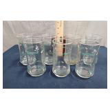 Corelle Rose Marie pattern glassware (7)