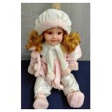Vtg Cathay collection vinyl musical doll