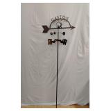 Weathervane w/ rain gauge