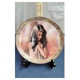 'First Glance' Native beauty collectors plate