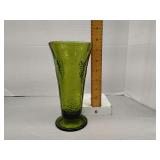 Indiana glass harvest grape vase