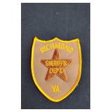 Richmond VA Sheriff's Dept. Patch