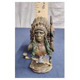 Native American Chief figurine
