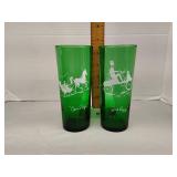 Anchor Hocking Gay Nineties green glasses (2)