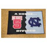 UNC State floor mat