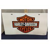 Harley Davidson motorcycles metal sign 22' x 11.5'