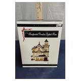 Porcelain lighted house